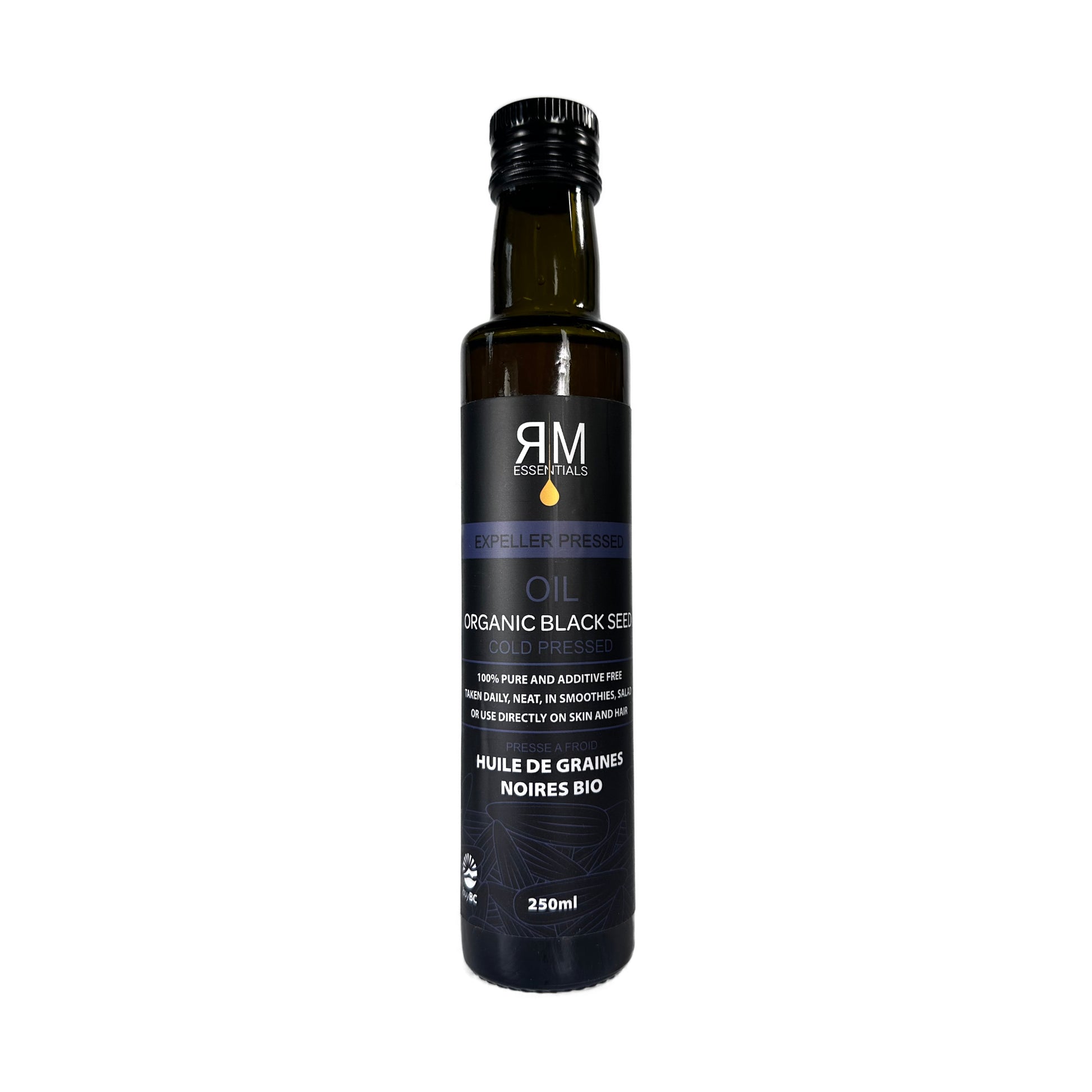 Organic Cold-Pressed Black Seed Oil