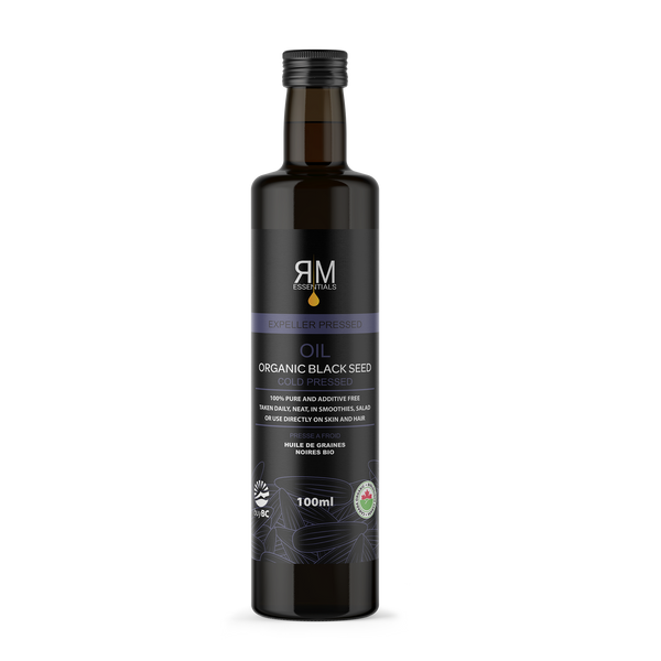Organic Cold-Pressed Black Seed Oil – RM Essentials